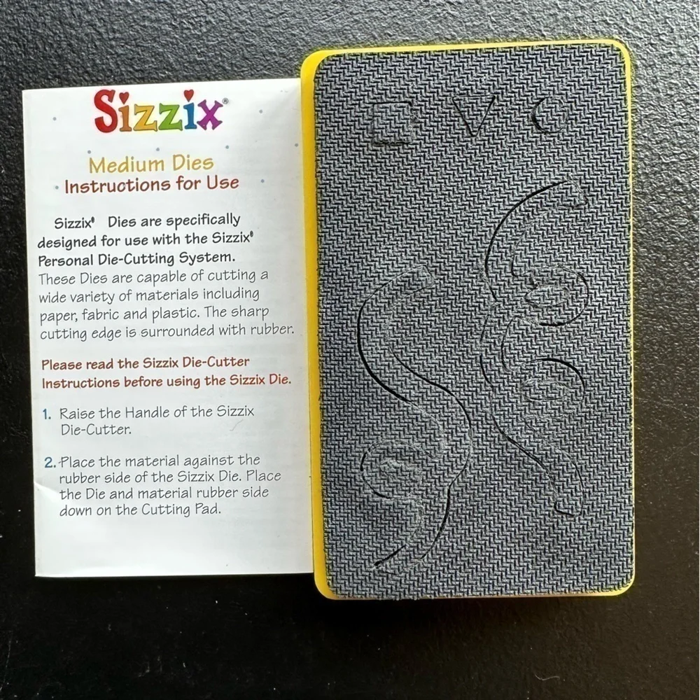 2 sizzix medium dies